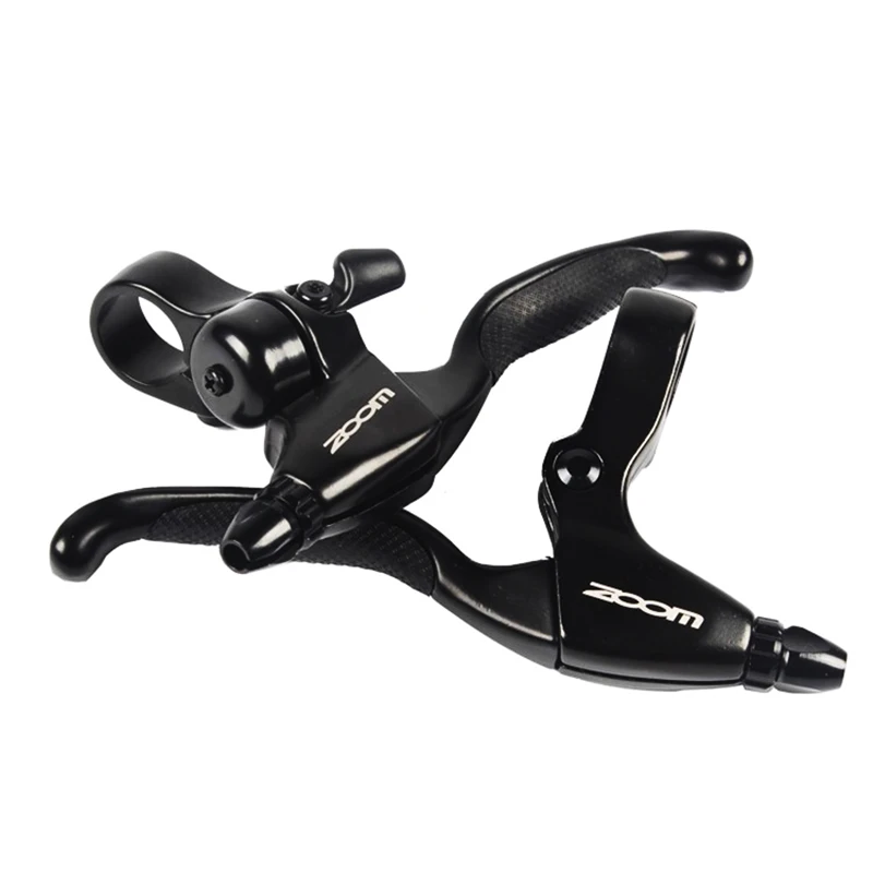ZOOM 1 pair of bicycle brake levers aluminum alloy lever with bell mountain bike | Спорт и развлечения