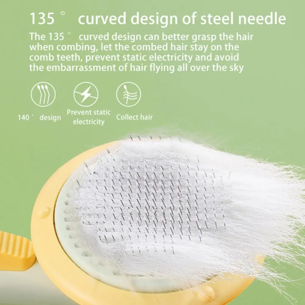 

Plastic Hair Remover Brushes Pet Hair Shedding Comb Pet Cleaning Grooming Tool Pet Accessories Pet Supplies Cute One-click