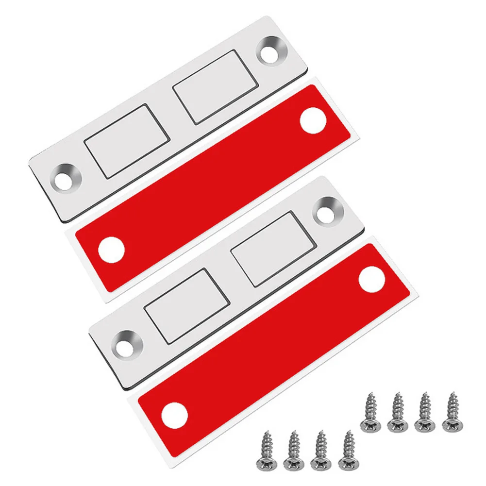 2 шт. магнитные защелки для шкафа дверные упоры магнит невидимая мягкая защелка
