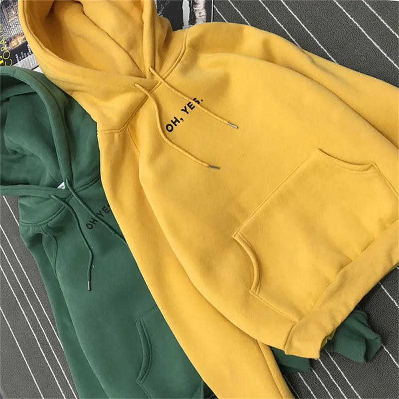 Spring New Pull Cute Hoodies Women Fabric Basic Sweatshirts Quality Pull Style Grunge Pullovers Womens Baggy hoodie