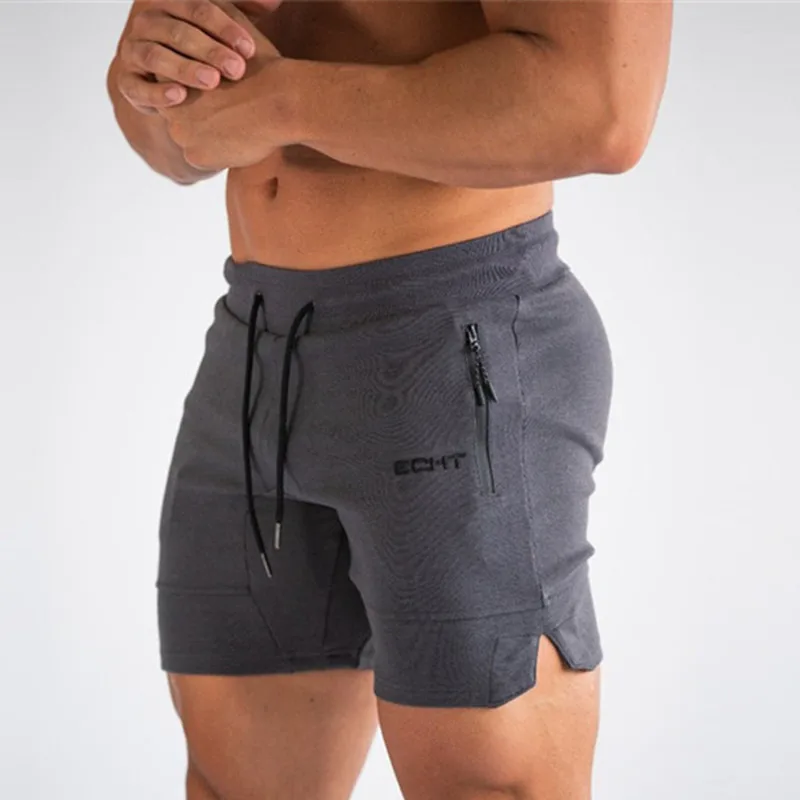 

2022 New Men's Zipper Shorts Gym Sports Running Shorts Workout Beach Shorts WE020