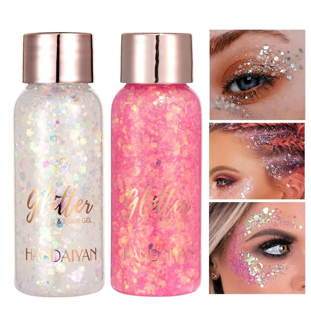 Loose Sequins Cream Beauty Nail Art Decor Glitter Sequin Eyeshadow Eye Glitter Face Shimmer Gel Nail Hair Body Jewels