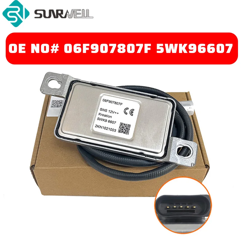 Датчик 06F907807F 5WK96607 Nox универсальный 8-проводной зонд для Audi A3 VW Golf Volvo Touran 2003-2005 5WK9 6607