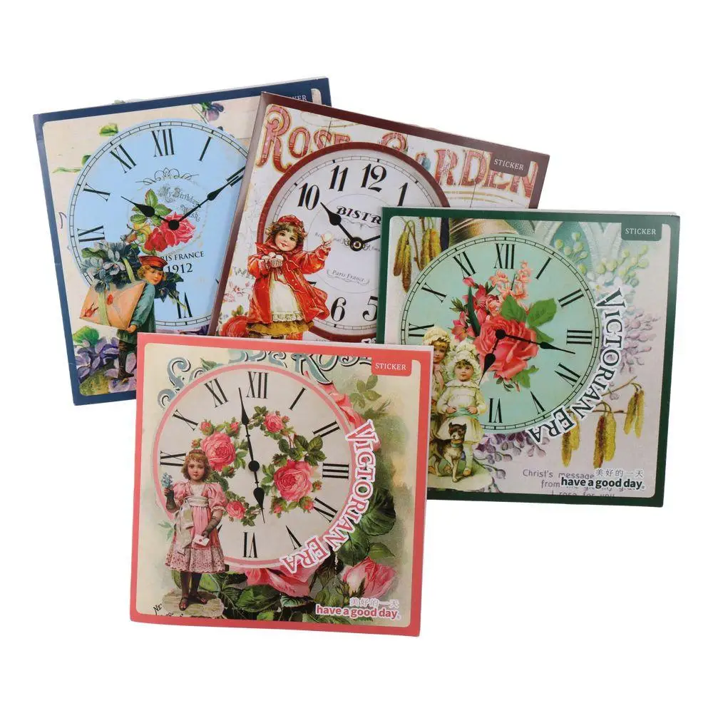 400 шт. винтажные искусственные викторианские узоры набор с милым ангелом дневник