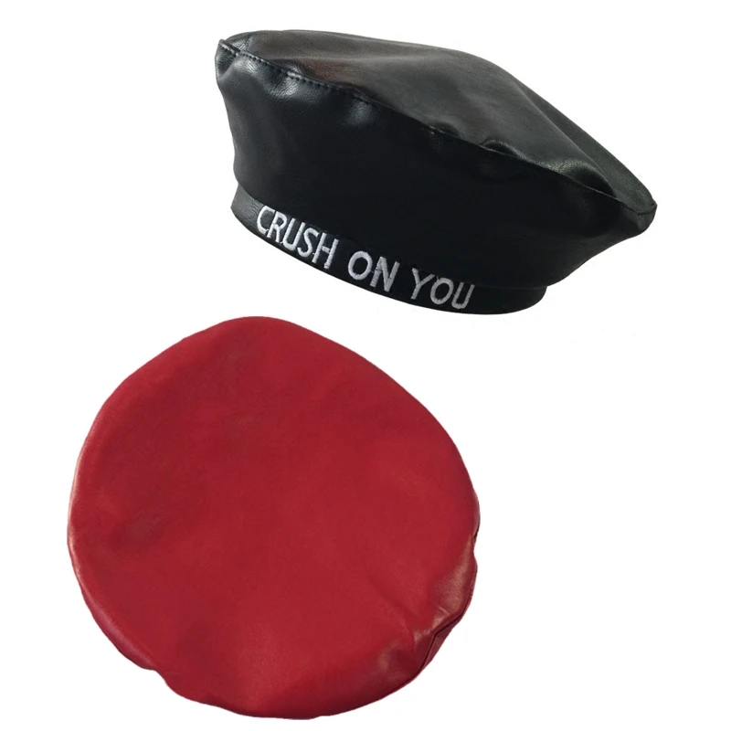 

Fashion Letter Embroidery Painter Hat French Octagonal Hat for Christmas