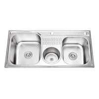 factory direct sales stainless steel single bowl single drainboard kitchen sink