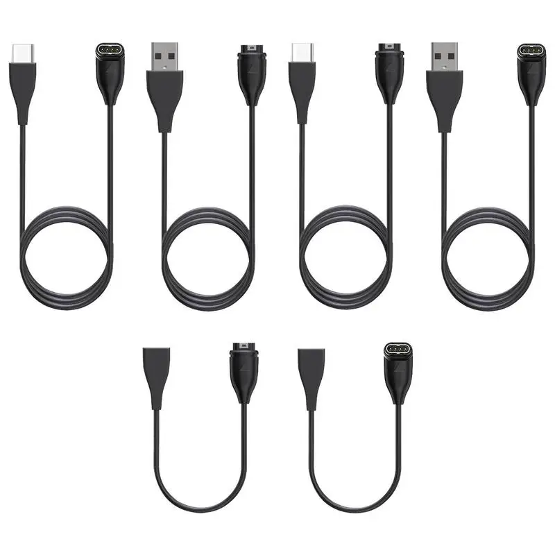 

Lightweight USB Data Charger Adapter Cable Power Cord For Garmins Fenix 5 6 7 Watch Smart Watch Accessories Charging Cable