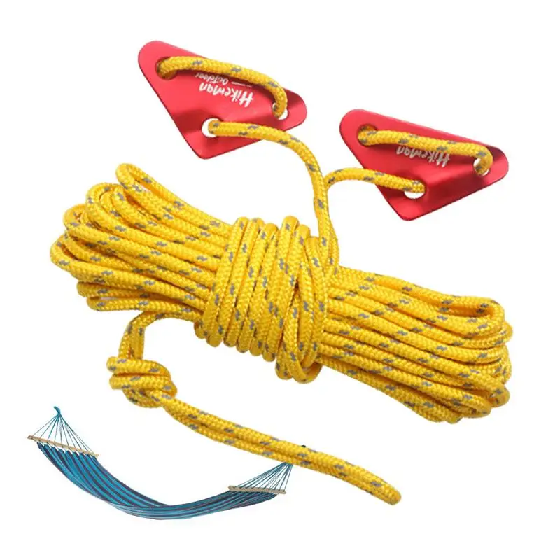 

Outdoor Canopy Windproof Rope Outdoor Camping Tent Cord 5-Strand Inner Core Outdoor Windproof Cord For Sky Curtains Tents Canopy