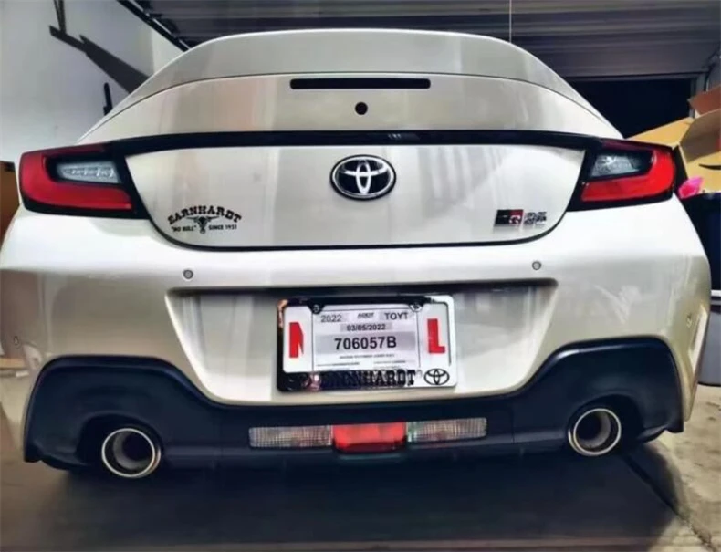 Для TOYOTA ZA86 GR86 для Subaru BRZ 2022 2023 2024 реальное углеродное волокно/ФАП спойлер заднее