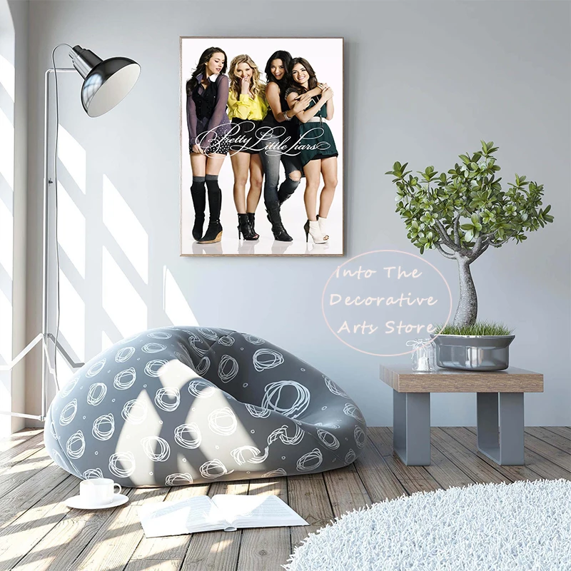 Настенная картина Pretty Little Liars на холсте