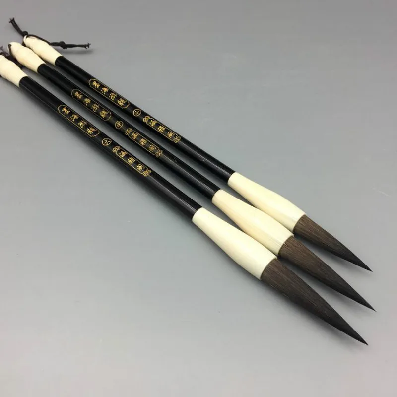 Набор кистей для китайской каллиграфии из кроличьей шерсти