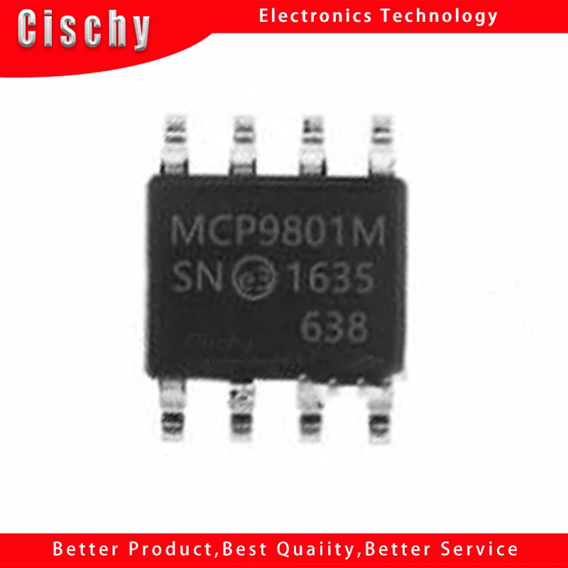 1PCS MCP9801-M/SN MCP9801-M MCP9801M MCP9801 SOP8 | Обустройство дома