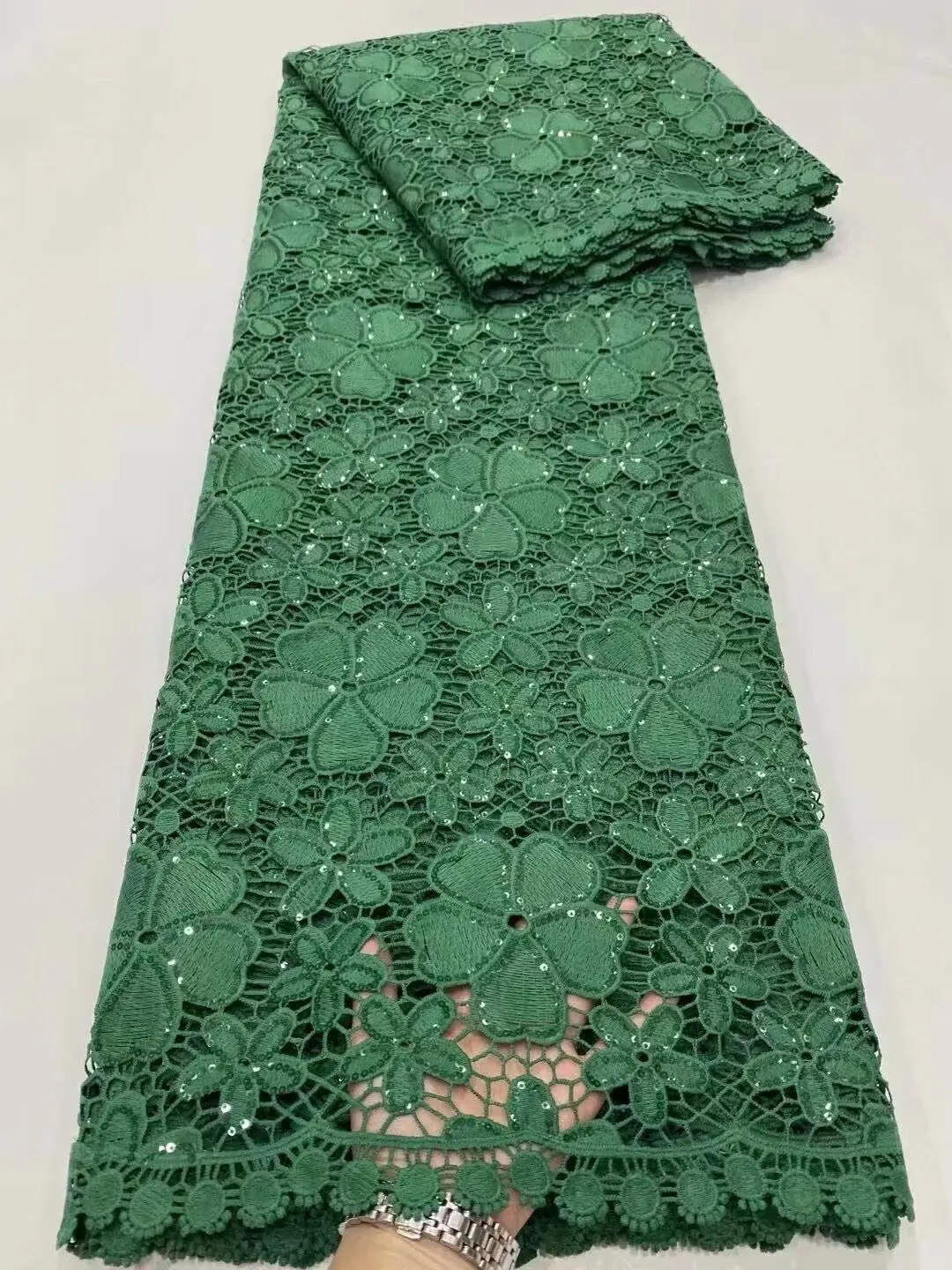 

Swiss Lace Fabric 2021 Soft Design Embroidery African Lace Fabrics Dry Lace Swiss voile Lace in Switzerland