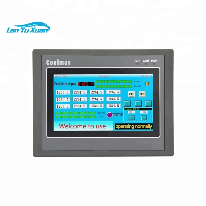 

4.3-inch economical and durable PLC/HMI integrated machine cleaning equipment available