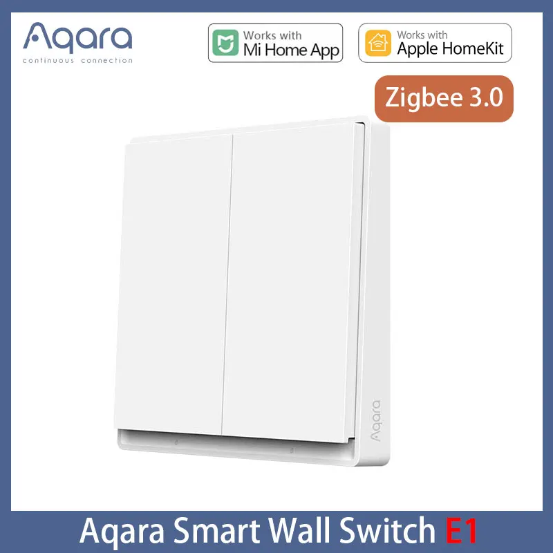 

Пульт дистанционного управления для системы «умный огонь», Aqara, E1, Zigbee, беспроводной, провод Zero Fire