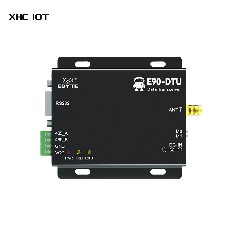 

Ethernet Gateway XHCIOT E90-DTU(433C30E)-V2.0 RS485 RS232 30dBm Modbus TCP to RTU DC 8-28V Industrial Data Transfer Radio