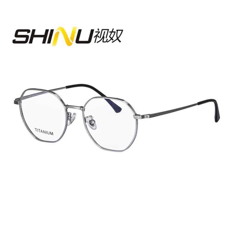 

Titanium glasses women new in 2023 prescription glasses Progressive eyeglasses Multifocal eyewear Single vision computer glasses
