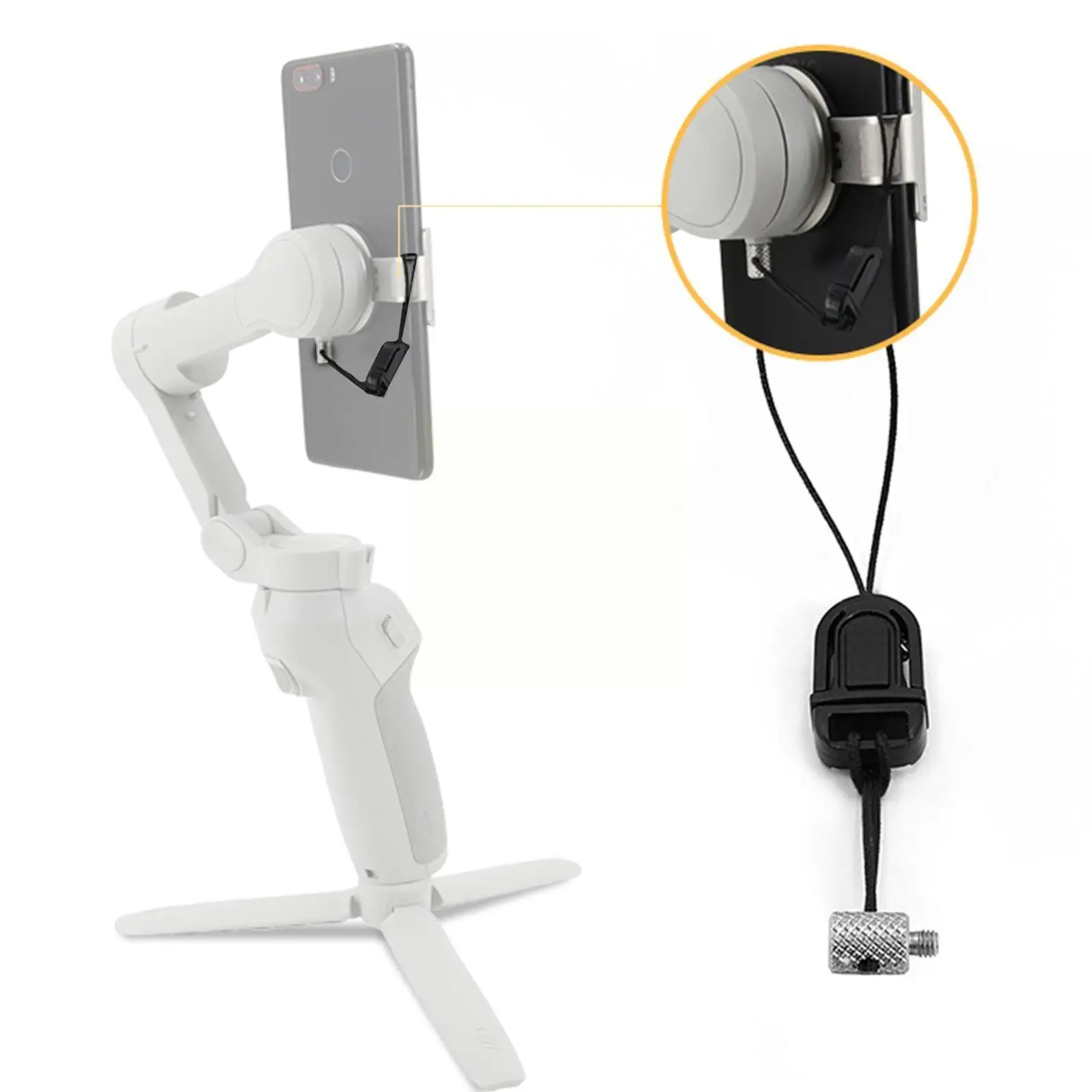 

Держатель для телефона DJI OM 4, ремешок с защитой от потери, ремешок Osmo SE, карданный подвес, защита телефона от падения, ремешок для мобильного телефона 4 U3L2