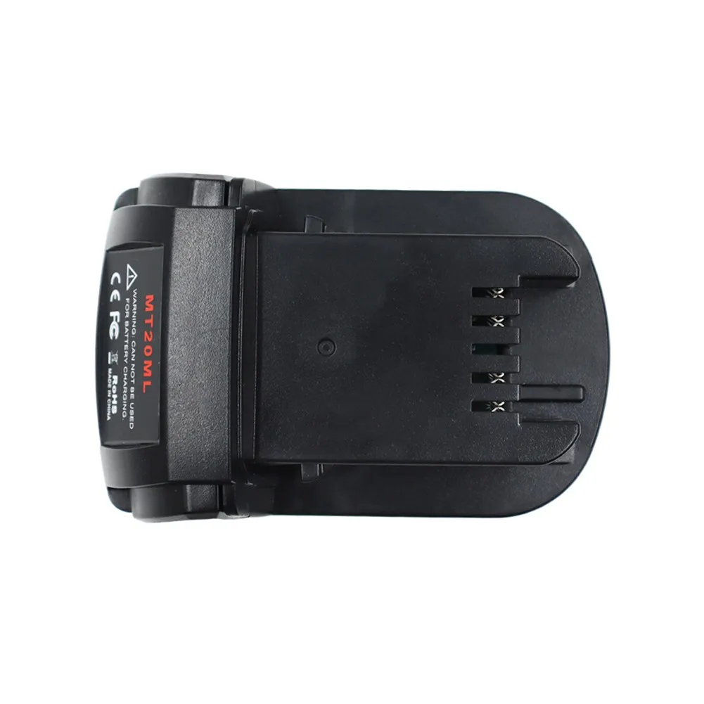 

Адаптер для аккумулятора MT20ML для Makita 18V Li-Ion Battery To Milwaukee 18V ForMakita BL1860B/BL1860/BL1850B