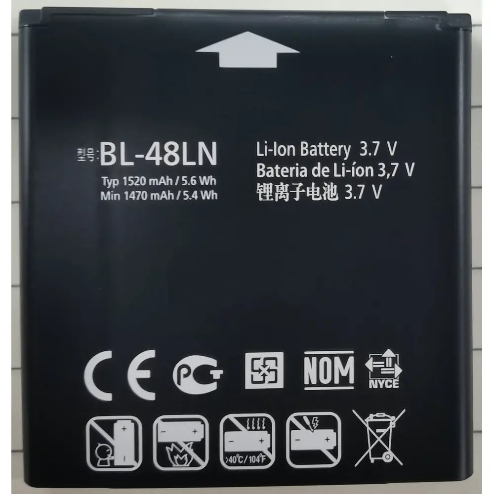 BL-48LN Аккумулятор для LG Optimus 3D MAX P720 P725 Elite LS696 мобильный телефон