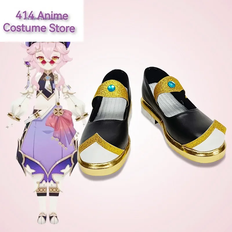 Новая игра Genshin Impact Dori Shoes Boots Halloween Party Костюм Аксессуары на заказ