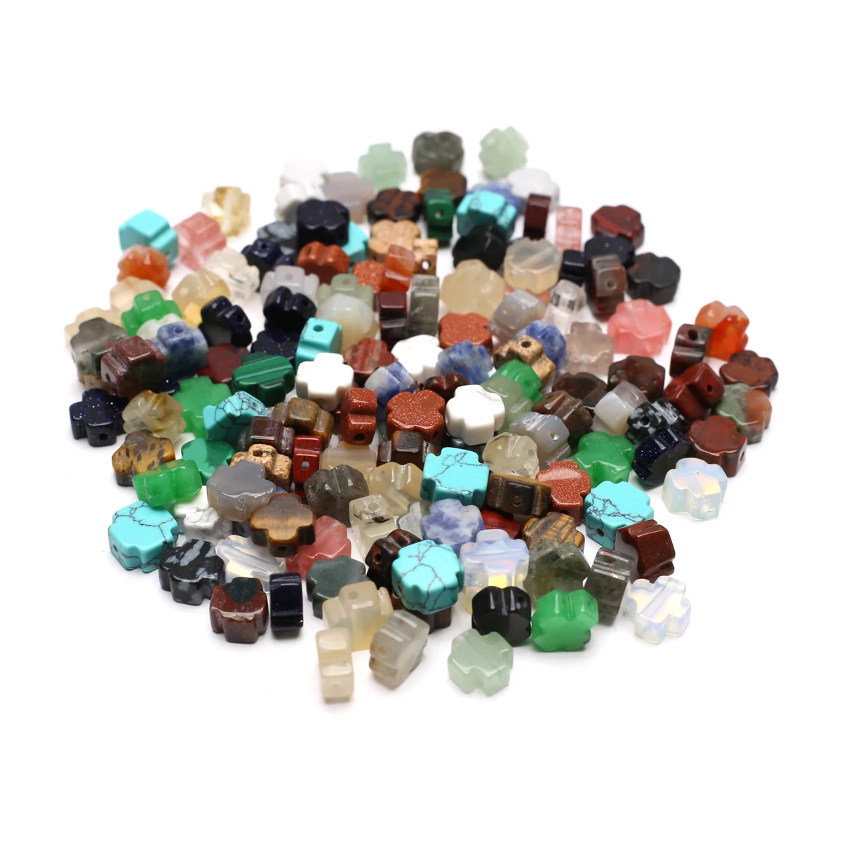 

10pcs Natural Stone Beads Red Onyx Malay Jade Spacer Bead for Jewelry Making Diy Women Bracelet Necklace Accessories