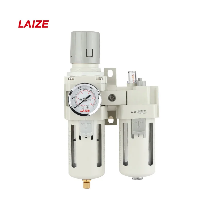 

Пневматический компрессор LAIZE, воздушный фильтр, регулятор давления, смазка, комбинация с манометром, автоматический слив, AC2010-02