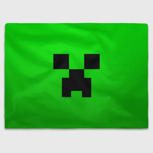 Фото Плед 3D MINECRAFT CREEPER | КРИПЕР №1
