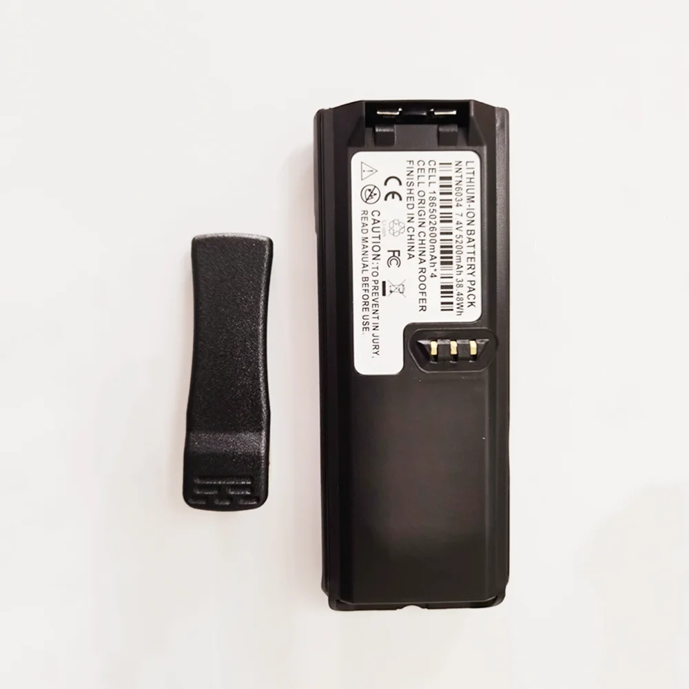 NNTN6034 Walkie Talkie Rechargeable 5200mAh Li-ion Battery for XTS4250 XTS3000 XTS3500 XTS5000 Radio