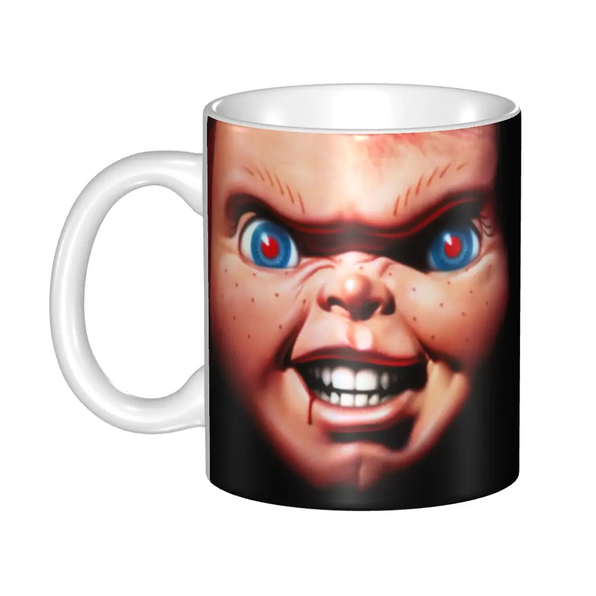 

Чашка Чаки с ужасным убийцей, детская керамическая кружка для кофе по индивидуальному заказу, для игр в фильме, креативный подарок, чашки дл...