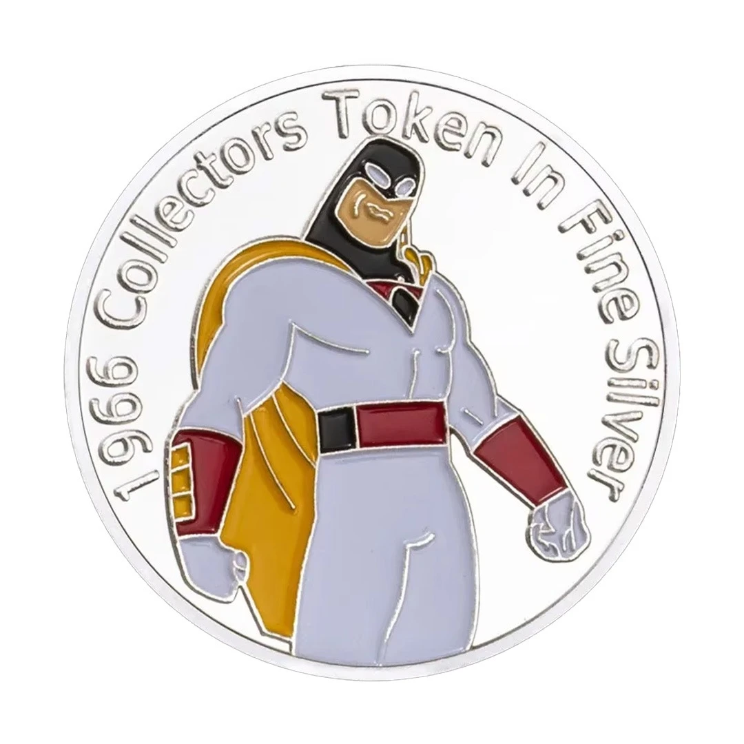 

Коллекционный жетон "Космический призрак"