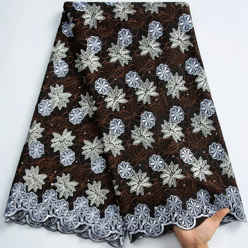 

Cotton Swiss Voile Lace In Switzerland 2023 High Quality Nigerian Cotton Lace Fabric African Lace Fabric For Party Dresses S3405