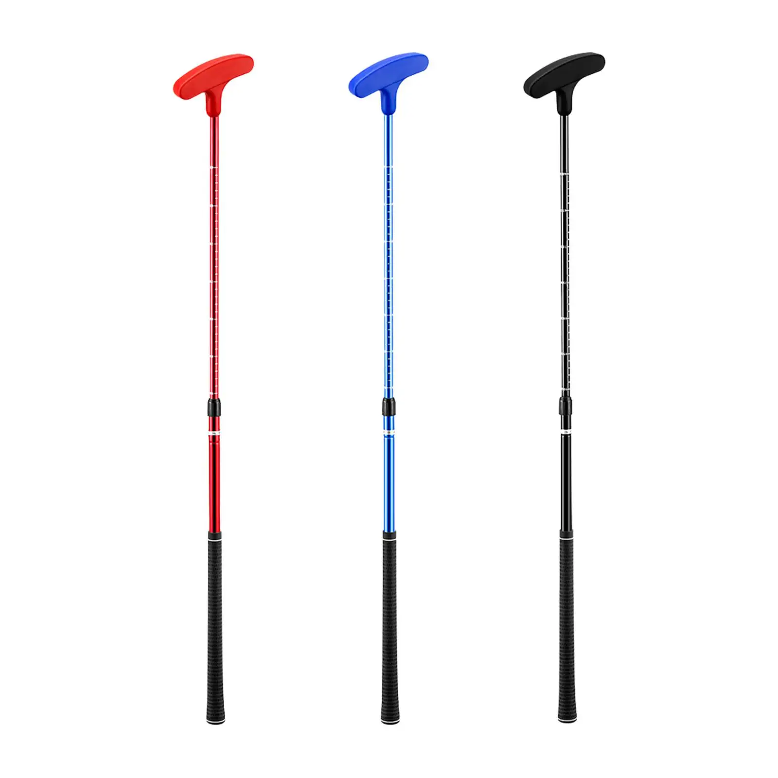 Golf Double Sided Push Rod Practice Clubs Right And Left Hand Children Beginners Adult Mini Golf Putter Adjustable Length