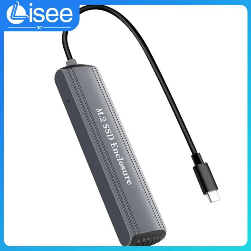 

For Usb-c Devices M.2 Nvme Ssd Enclosure Adapter 2tb Type-c Dual Protocol Ssd Hard-disk Cartridge Stable High Speed 10gbps