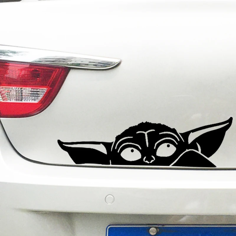 Светоотражающая виниловая наклейка Малыш на доске