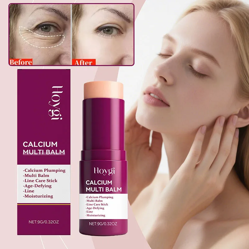 Calcium Volume Multi Balm Korean Skincare Stick Face & Eye Cream Collagen Deep Moisturizing Anti-Wrinkle Підходить для попереднього макіяжу