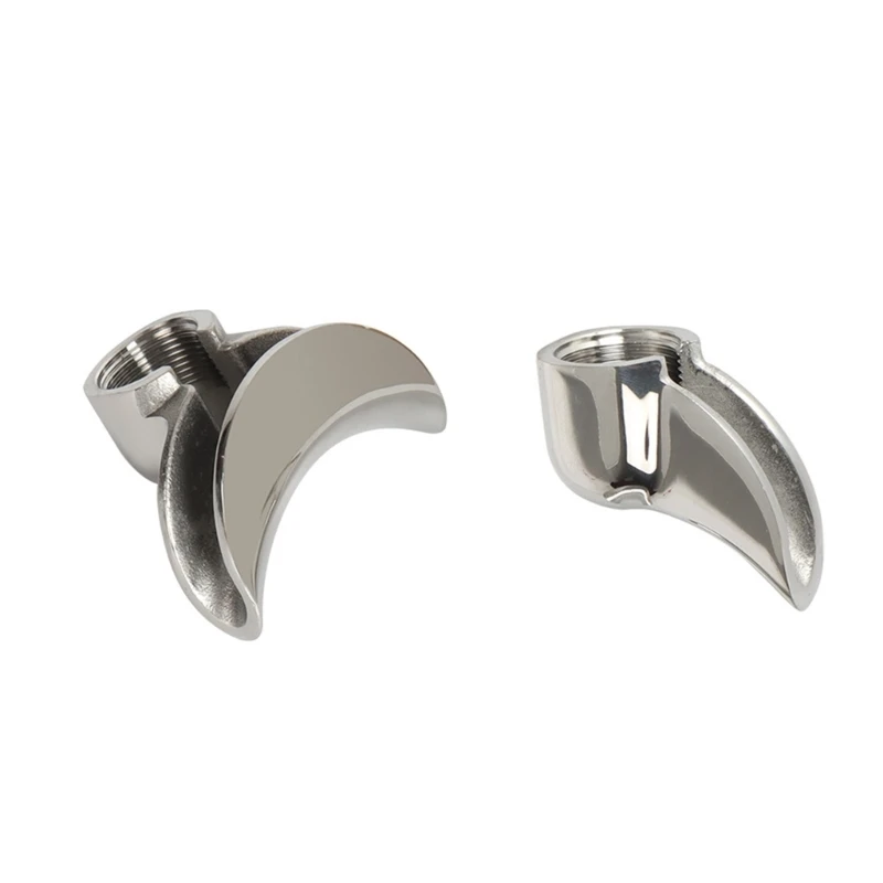 

Single Hole/Double Hole Semi-Automatic Coffee Machine Accessories Drain Nozzle Diversion Nozzle 58MM Handle New Dropship