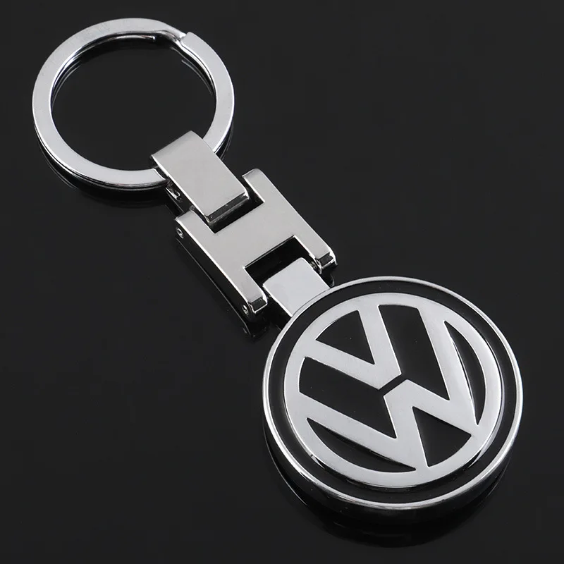 

Брелок с логотипом автомобиля VW, металлический брелок для ключей, аксессуары для VW GTI Polo Golf Passat Tiguan Arteon Touareg Taigo Caddy Jetta Beetle