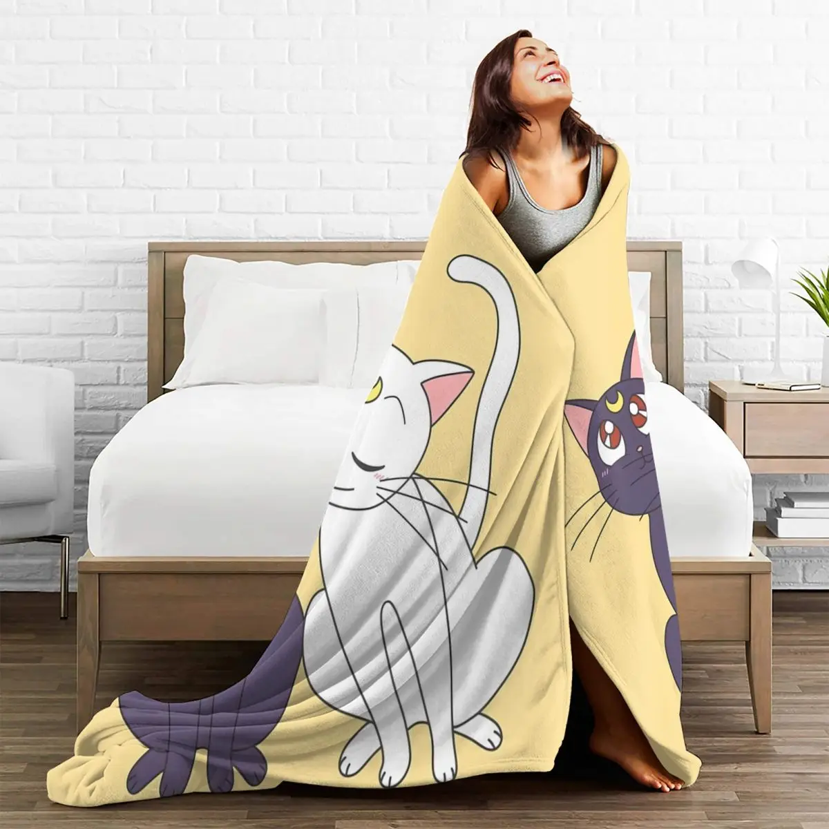 Одеяло Sailors Moon фланелевое одеяло для пикника гостиной теплое мягкое дизайнерское