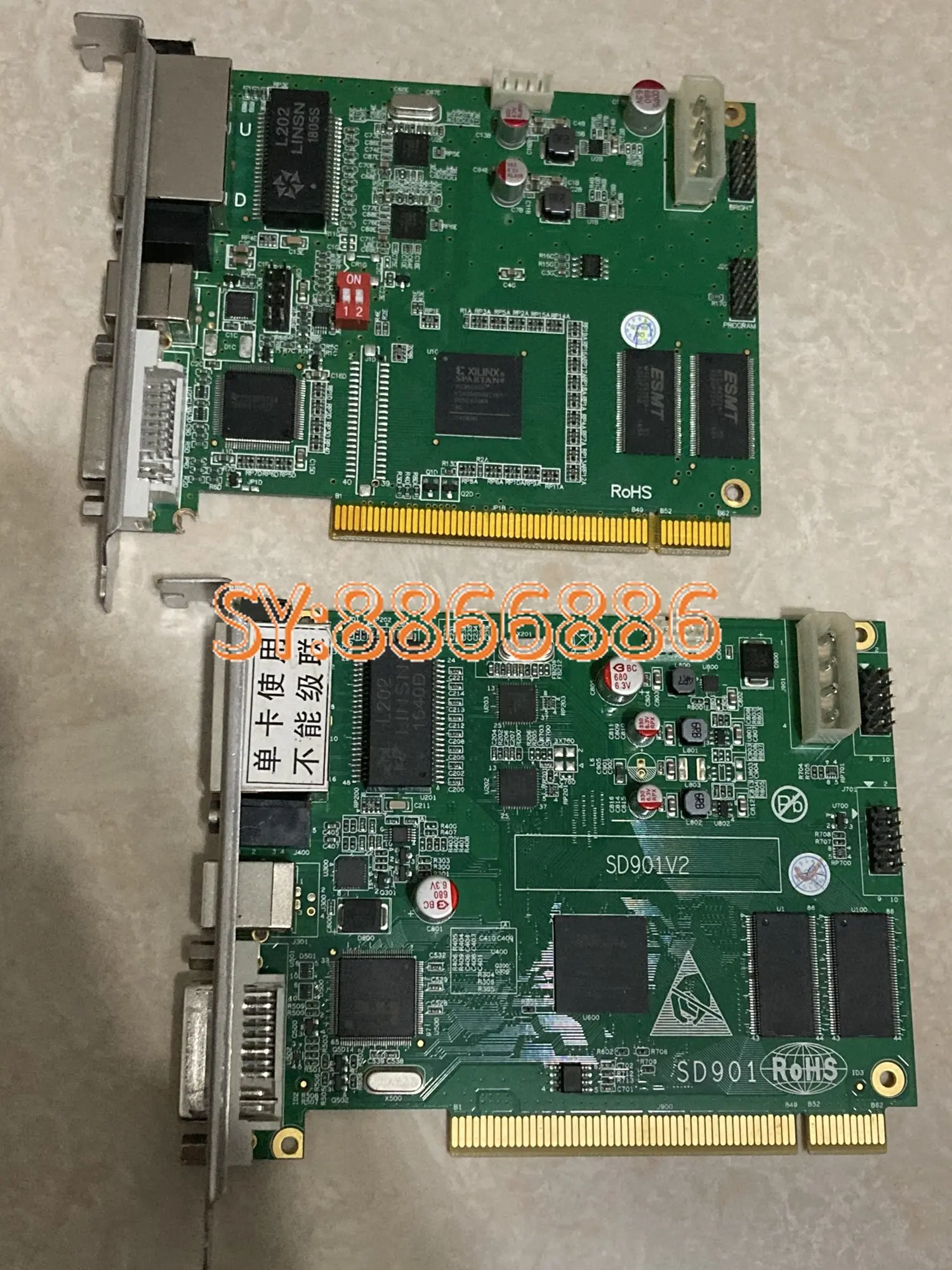 

Free Shipping Led Control Card Ts802d Ts901 Full Color Sd901v2 Sending Card