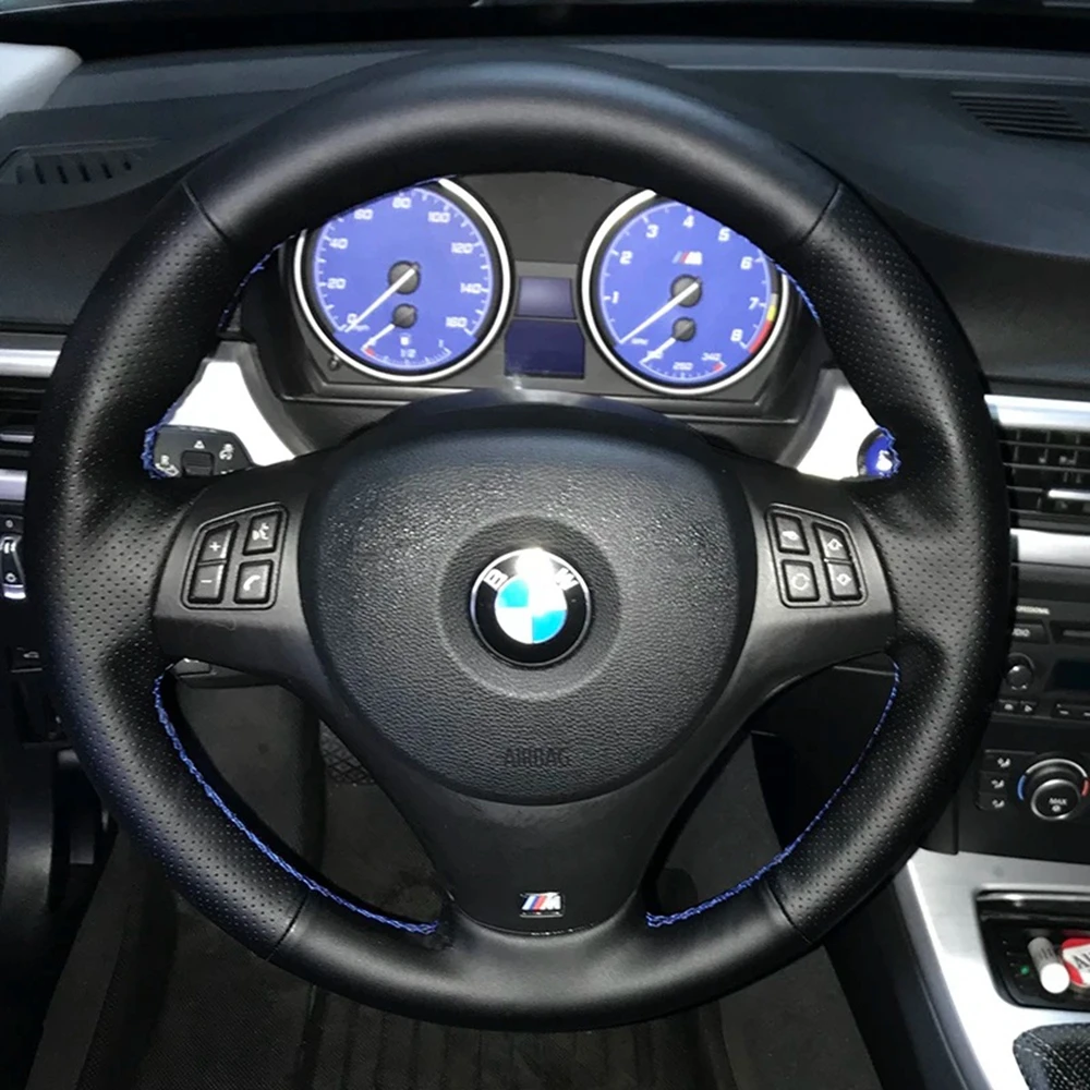 Кожаные аксессуары ручной работы для автомобилей BMW M Sport M3 E90 E91 E92 E93 E87 E81 E82 E88 X1 E84