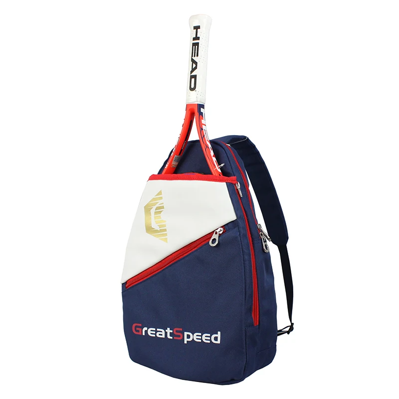 GreetSpeed Tennis Bag Badminton Racket Backpack Shoulder Messenger Bag Children Kids Youth with Shoe Compartment Multifunctional