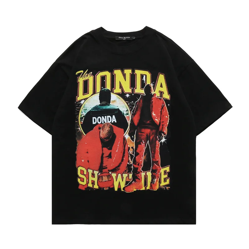 Футболка с рисунком Трэвиса Скотта Лил УЗИ Верт Кани Уэста Кендрик Ламар Бигги