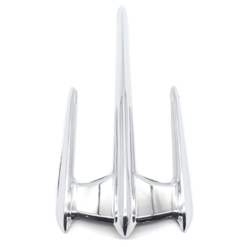 

Chrome ABS Front Fairing Fender Trunk Lid Tip Case For Honda Goldwing GL1800 2001-2015