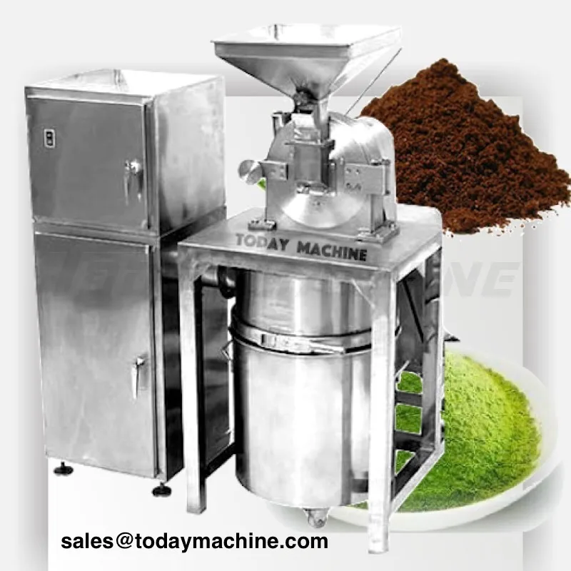 Black Sesame Making Machine Cocoa Powder Grinding Machine Dry Chilli Grind Machine images - 6