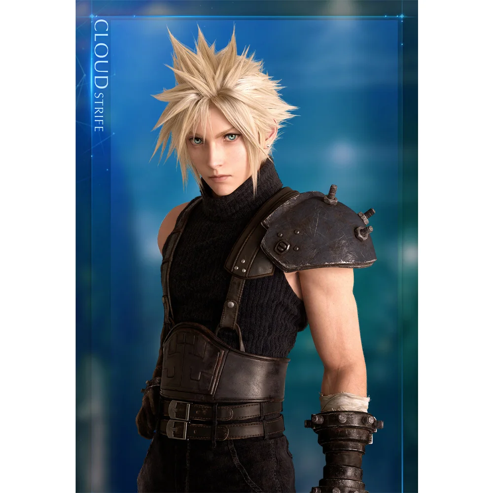 Набор из 3 карт Final Fantasy VII с Тифой, Эрис и милыми аниме-девушками из классической коллекции игровых карт.