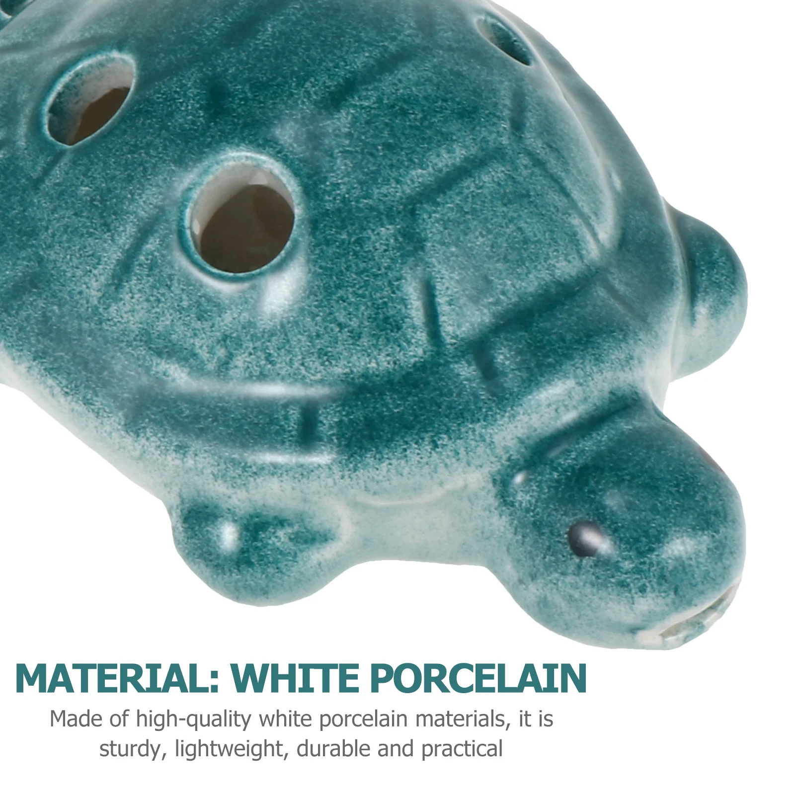 6-луночная окарина белая фарфоровая интерактивная игрушка для начинающих