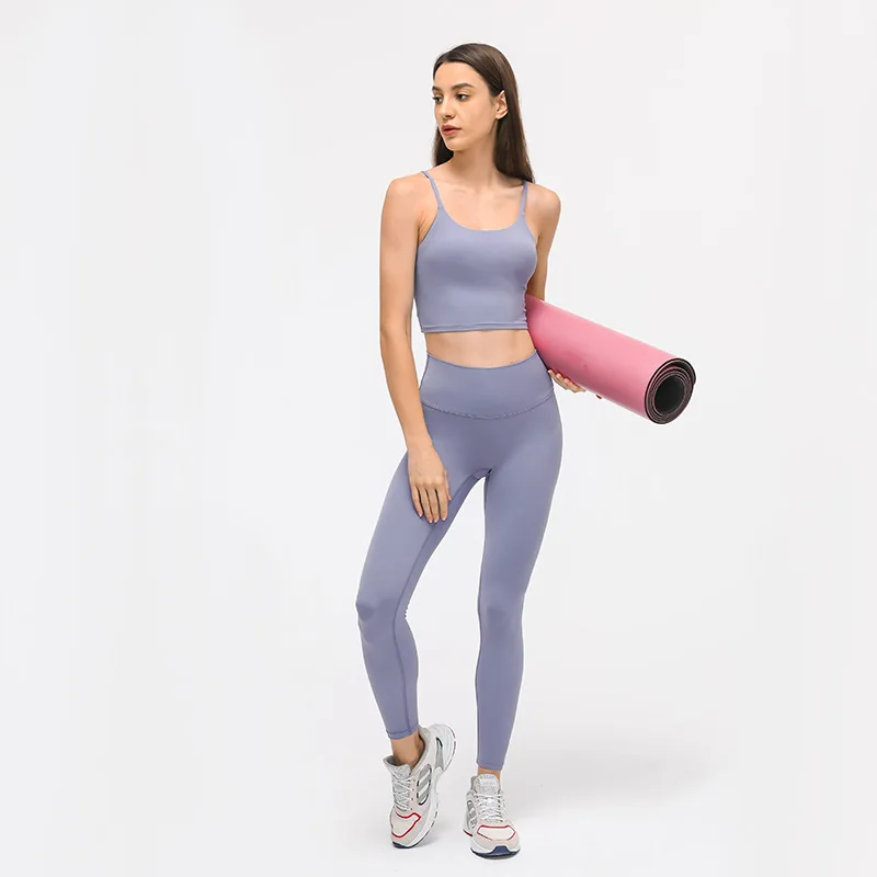 

Two Piece Yoga Sets Women Gym Clothes Spring 2022 High Quality Women’s 2 Piece Set Leggings High Waist Leggings Sports Suits