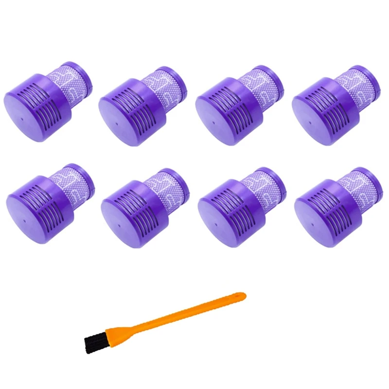 

Аксессуары для Dyson V10 Sv12, сменные моющиеся фильтры НЕРА, 8 шт.