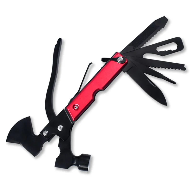 Многофункциональный портативный молоток с топориком для кемпинга и походов на